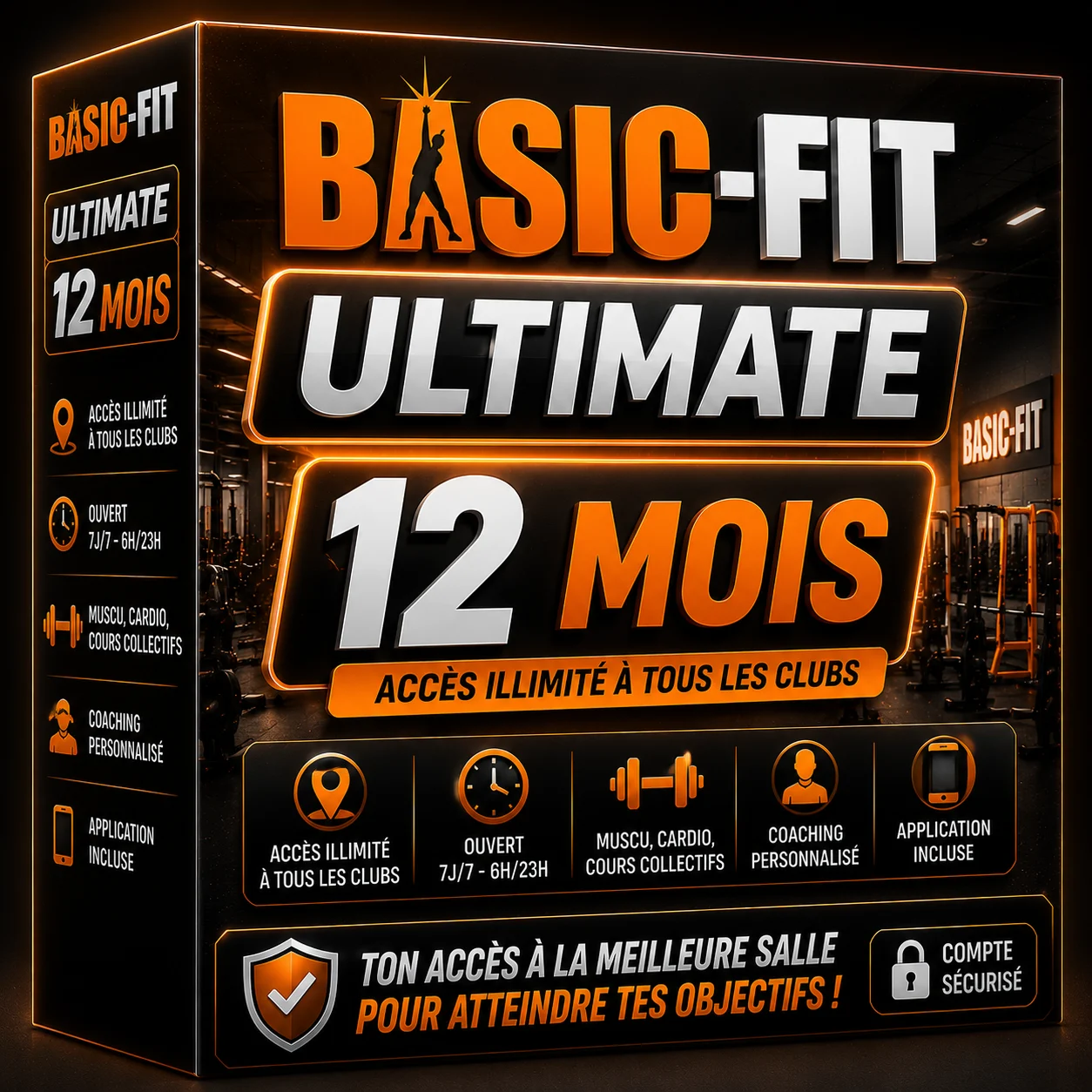 Basic-Fit Ultimate 12 mois