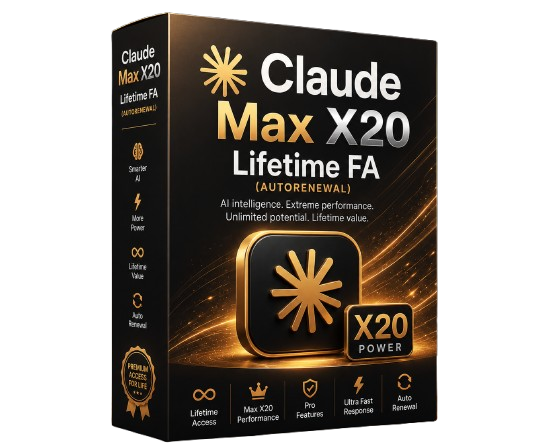 Claude Max X20 Lifetime FA (autorenewal)