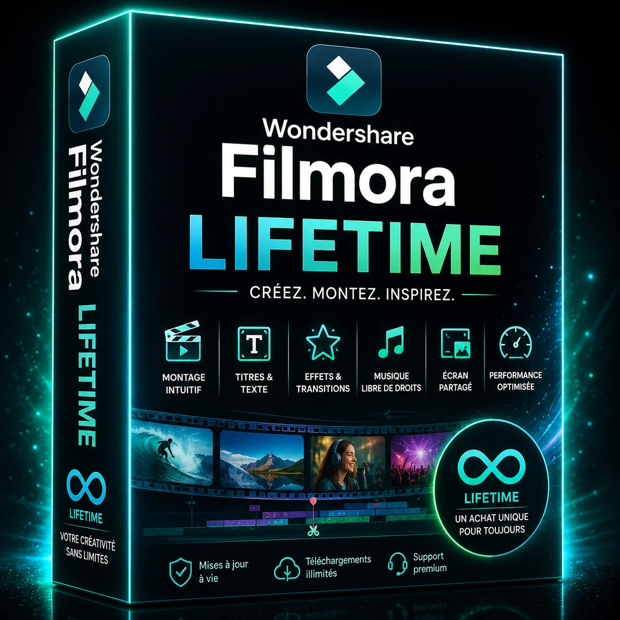 Wondershare Filmora a vie