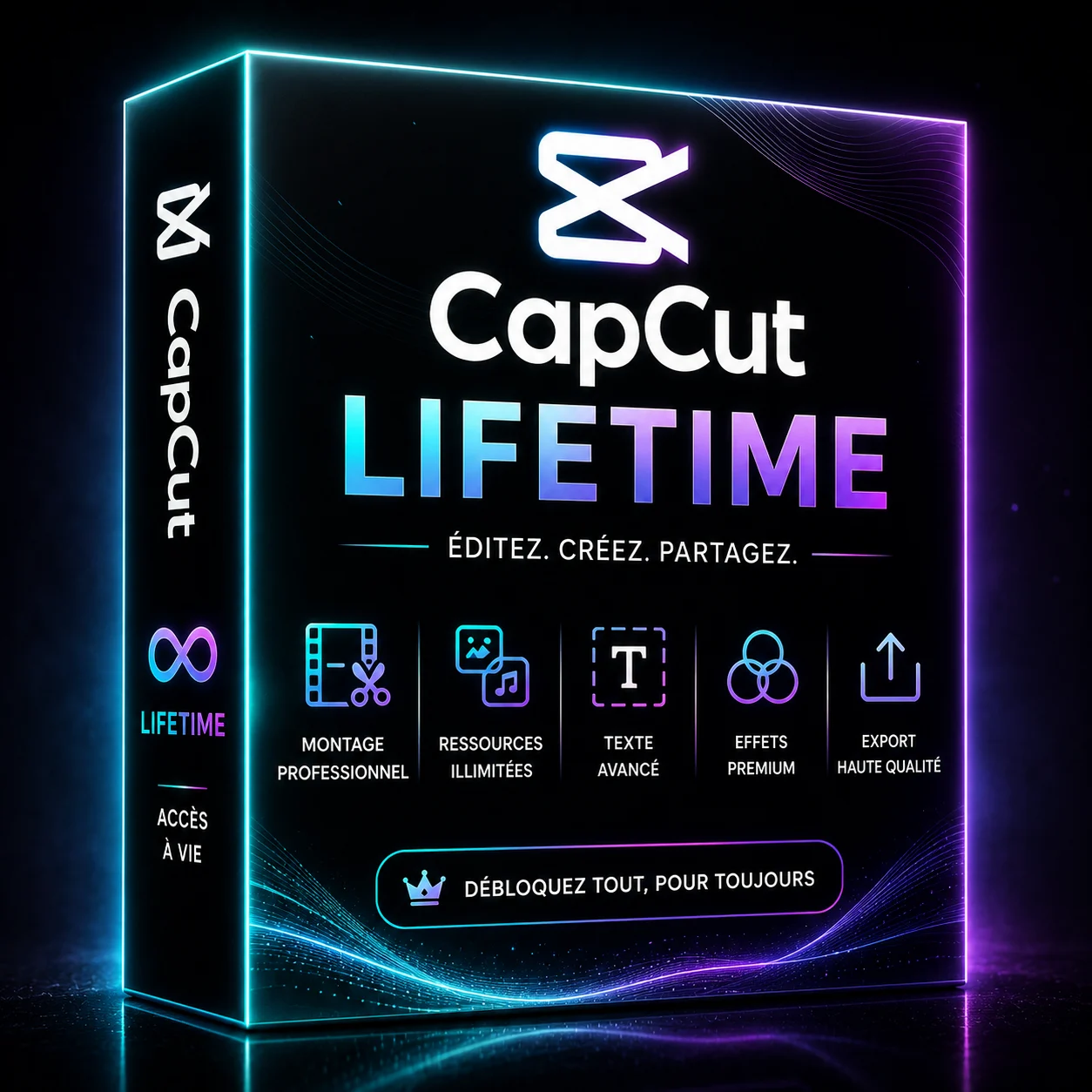 CapCut a vie
