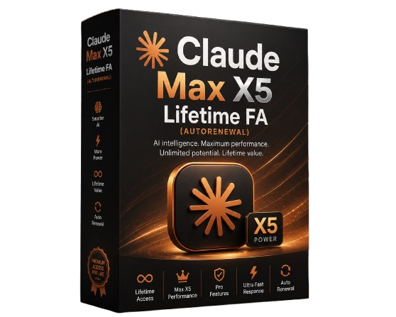 Claude Max X5 Lifetime FA (autorenewal)
